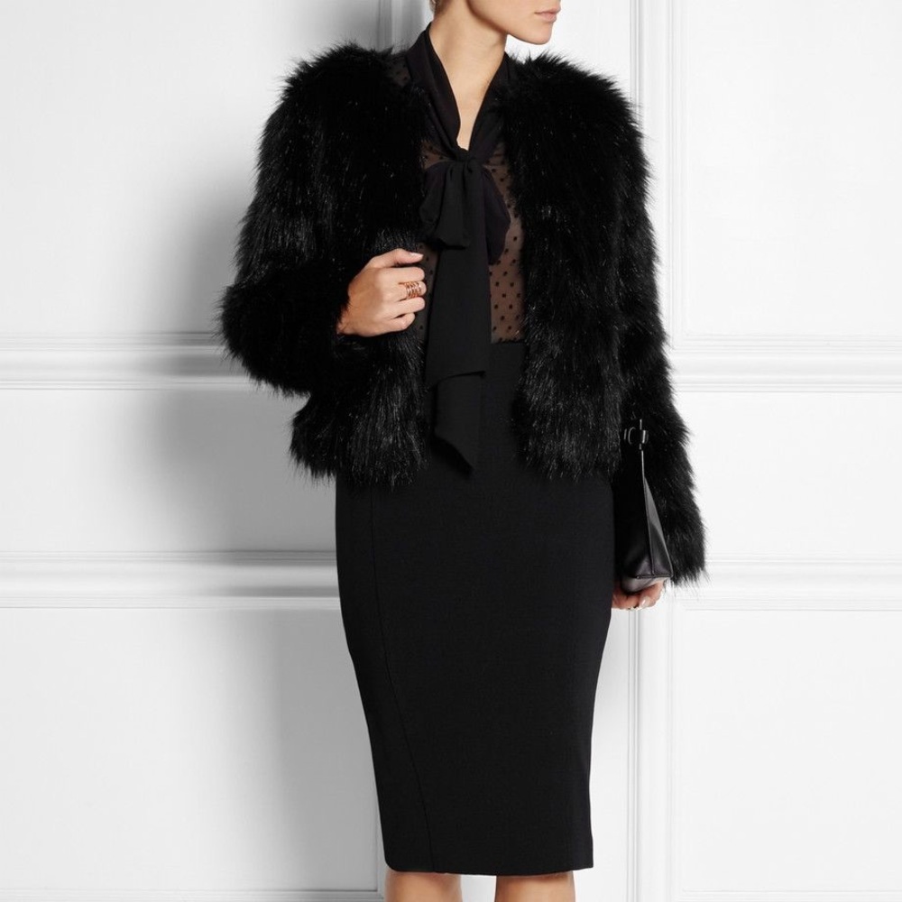 Faux Fur Altuzarra Jacket